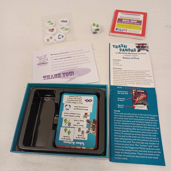 Game Trash Panda card game - Picture 2 of 3